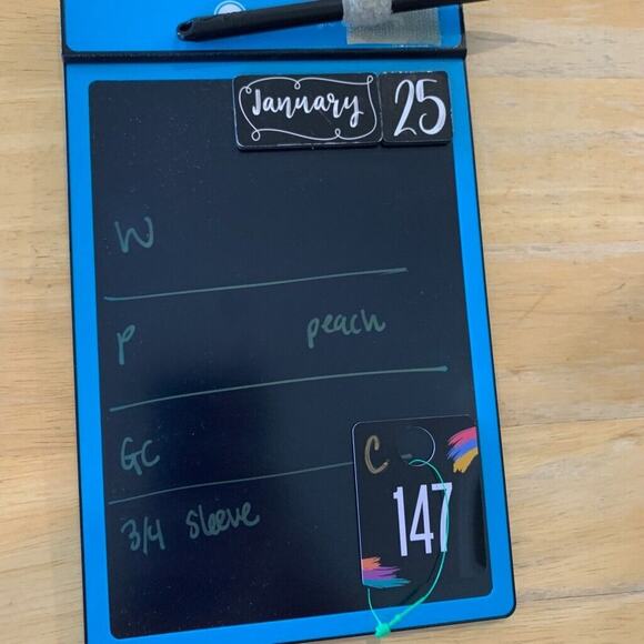 Eileen Fisher Shirt Womens L Large Peach Linen Quarter Sleeve Scoop Neck Top - Picture 12 of 13